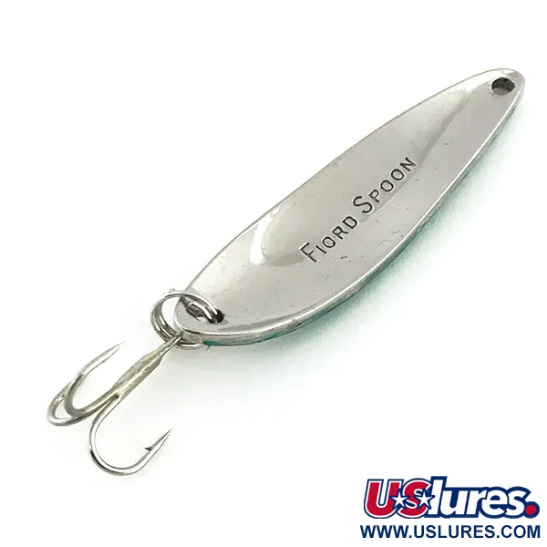 Acme Fiord Spoon Cucharilla, Níquel / Verde, 7g, Vintage, #9066