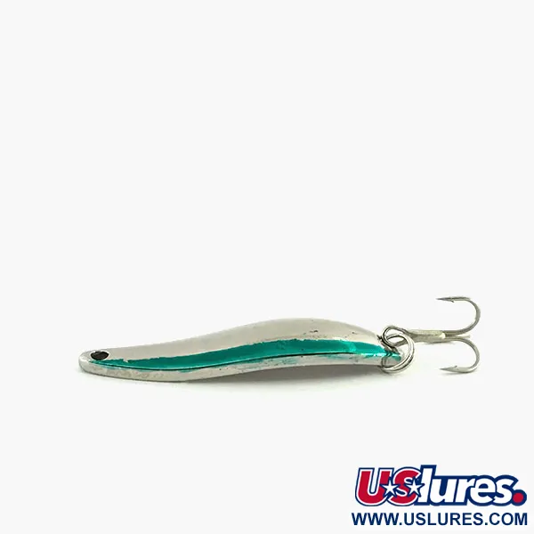 Acme Fiord Spoon Cucharilla, Níquel / Verde, 7g, Vintage, #9066