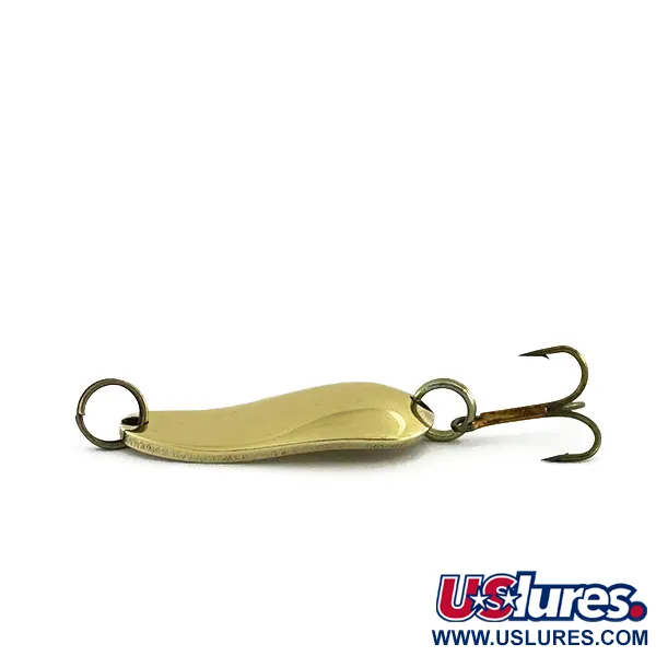 Pecos River Spinno-King 00 Cucharilla, Oro, 7g, Vintage, #9086