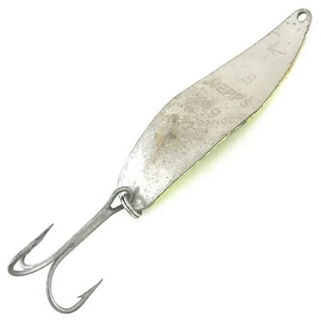 Mepps Syclops 3 Cucharilla, Chartreuse/Plata, 26g, brillante, #9090