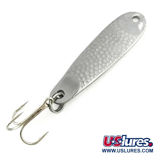 Hopkins Shorty 75 Cucharilla, Plata martilleada, 21g, forjada, #9098