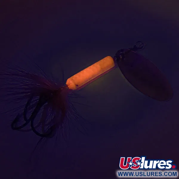 Worden’s Original Rooster Tail UV Cucharilla, Plata/Rosa UV, 7g, #9121