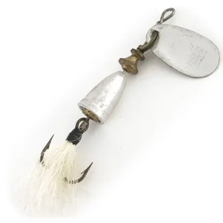 Blue Fox Super Vibrax 0 Foxtail Cucharilla, Plata, 3.5g, Plumas, #9146