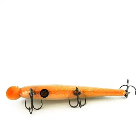 Bill Norman Rip N Ric Jerk Jerkbait, Blanco/Naranja/Verde, 19g, #9161
