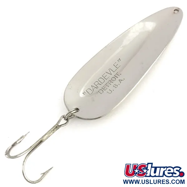 Eppinger Dardevle Cucharilla, Níquel, 28g, Acción de Bamboleo, #9164