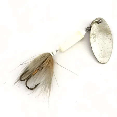 Worden’s Original Rooster Tail, 3,6g, Blanco / Plata, Cucharilla #9170