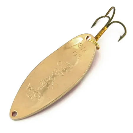 Seneca Little Cleo (Hula Girl) Cucharilla, Rojo / Oro, 21g, Vintage, #9173