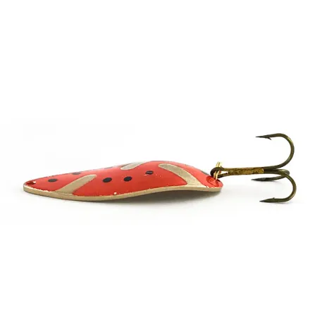 Seneca Little Cleo (Hula Girl) Cucharilla, Rojo / Oro, 21g, Vintage, #9173