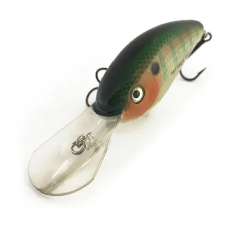 Excalibur Bomber Bill Dance Fat Free Crankbait, Verde, 14g, Suspendido, #9183