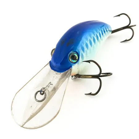 Strike King Pro Model 5XD Crankbait, Azul/Blanco, 18g, Profundidad, #9184