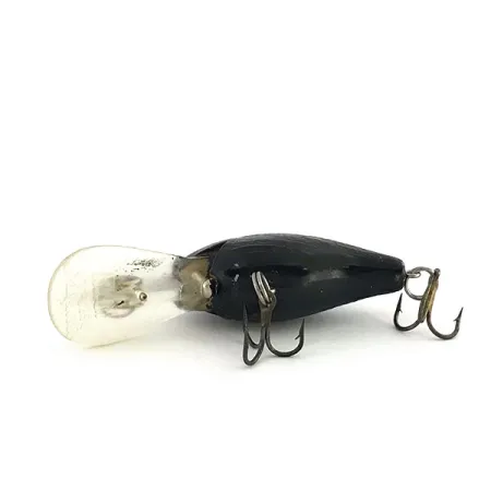 Rebel Deep Teeny R Crankbait Profundo, Negro, 7g, Babero Largo, #9185