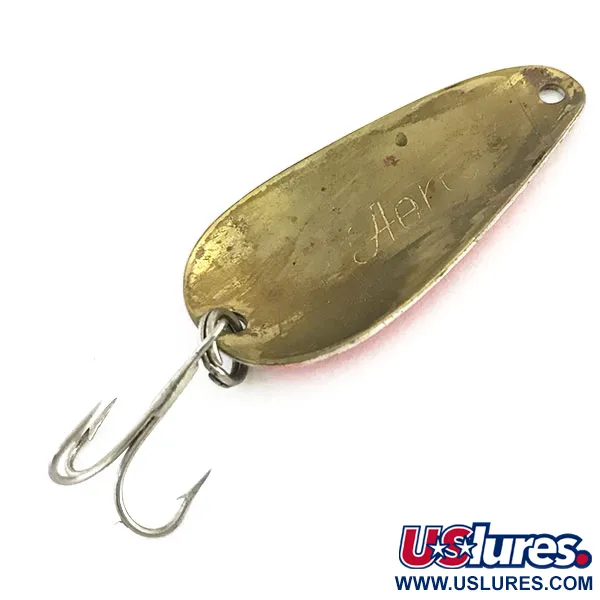 Cucharilla Aeroplane Spinner Aero, Rojo / Blanco, 8g, Latón, #9206