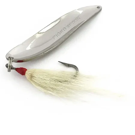 Acme Fiord Spoon Cucharilla, Níquel, 21g, Anzuelo Plumas, #9216