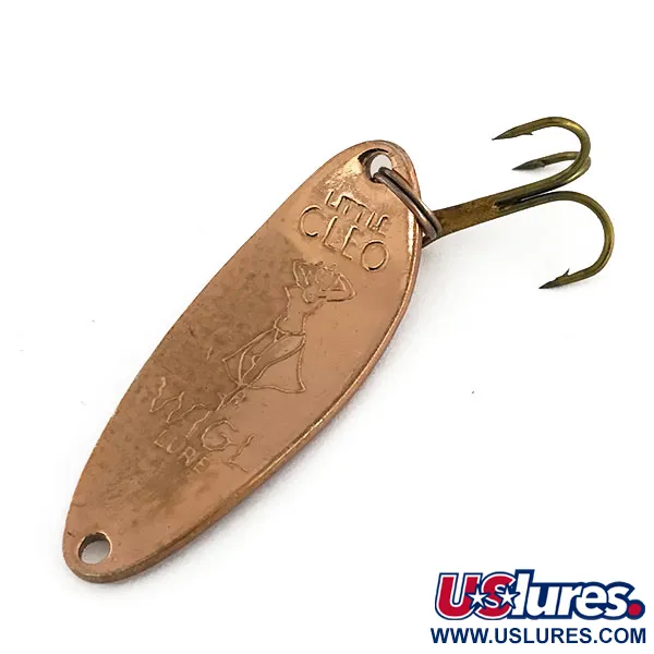 Seneca Little Cleo (Hula Girl) Cucharilla, Cobre / Rojo, 10g, #9220
