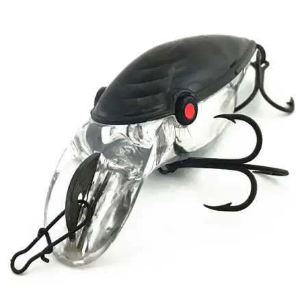 Rebel Blackstar Señuelo, Negro / Transparente, 14g, Sonajero, #9233