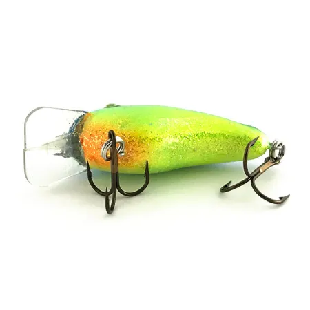 Strike King KVD 1.5 Hard Knock Crankbait, Chart/Azul Glitter, 10g, #9280