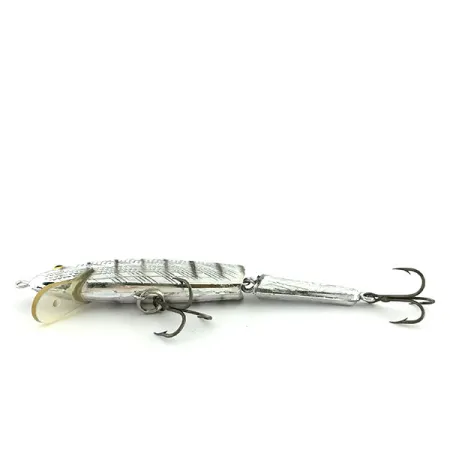 Norman Minnow Floater Jointed Minnow, Plata, 6,5g, Articulado, #9282