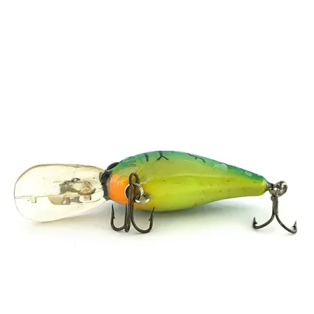 Renegade Lunker Diver Señuelo Profundidad, Green Tiger, 9g, Rattle, #9283