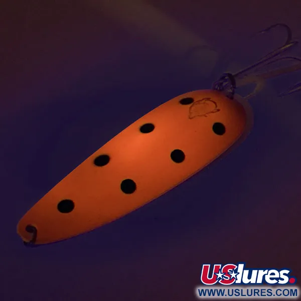 Eppinger Dardevle UV Cucharilla, Rojo Naranja/Negro/Níquel, 28g, #9289