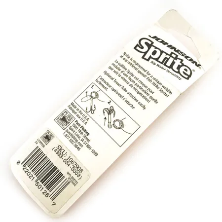 Johnson Sprite Cucharilla, Cobre, 21g, Teaser Rojo, #9297