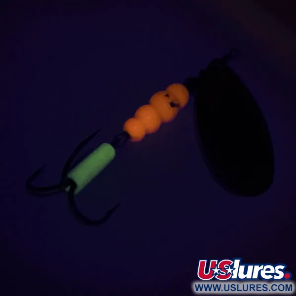 Mepps Aglia 5 UV Cucharilla, Oro, 14g, Reactivo UV, #9322