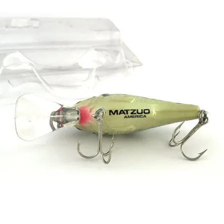 Matzuo Crank Crankbait, Frog, 11g, Profundidad 0,3-1,2m, #9308