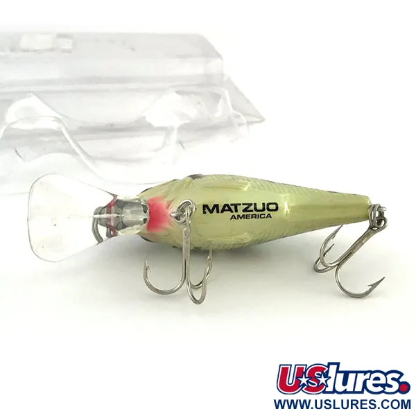 Matzuo Crank Crankbait, Frog, 11g, Profundidad 0,3-1,2m, #9308