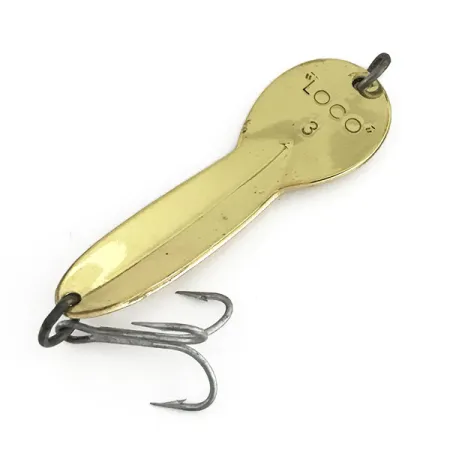 Glen Evans Loco 3 Cucharilla, Gold, 17g, facetada, #9300