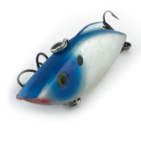 Bill Lewis Rat-L-Trap Lipless Crankbait, Azul-Blanco, 21g, Rattle, #9327