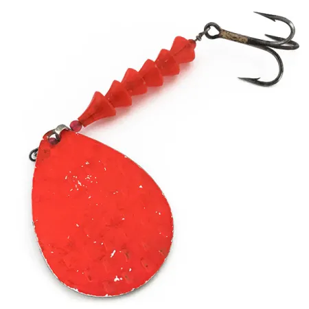 Luhr Jensen Dave Davis UV Cucharilla, Níquel/Rosa, 17g, UV, #9336