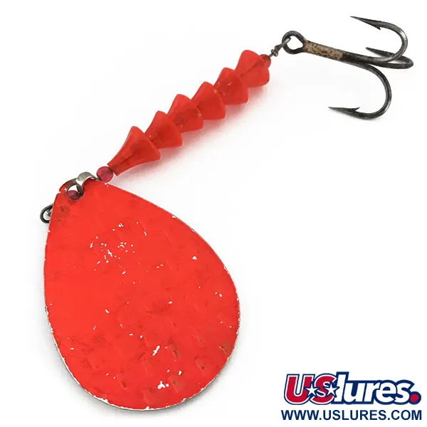 Luhr Jensen Dave Davis UV Cucharilla, Níquel/Rosa, 17g, UV, #9336