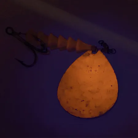 Luhr Jensen Dave Davis UV Cucharilla, Níquel/Rosa, 17g, UV, #9336