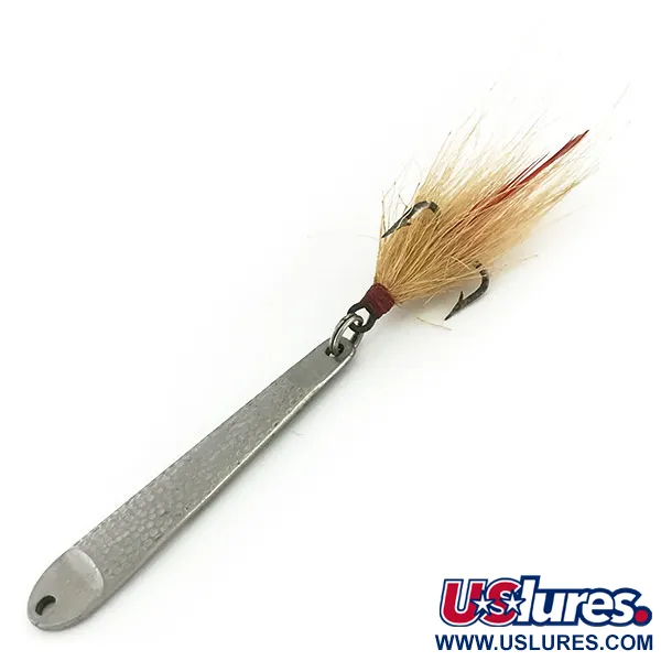 Hopkins No=Eql 2 Cucharilla, Hammered Nickel, 14g, Anzuelo Bucktail, #9341