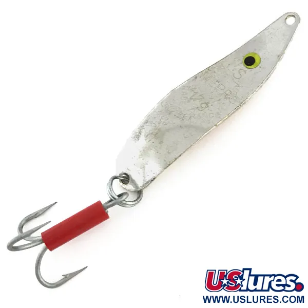 Mepps Syclops 2 Cucharilla, Plateado/Rosa, 17g, Patrón Escamas, #9348