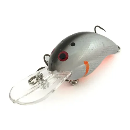 Bandit 200 Crankbait Profundidad, Plata-Naranja, 8,5g, Sonajero, #9351