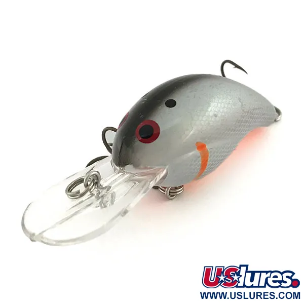 Bandit 200 Crankbait Profundidad, Plata-Naranja, 8,5g, Sonajero, #9351