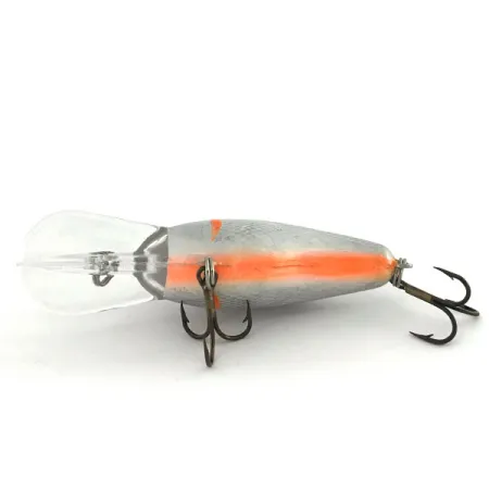 Bandit 200 Crankbait Profundidad, Plata-Naranja, 8,5g, Sonajero, #9351