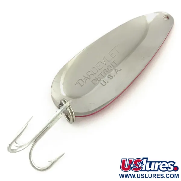 Dardevle Dardevlet Cucharilla, Rojo / Blanco / Níquel, 21g, #9356