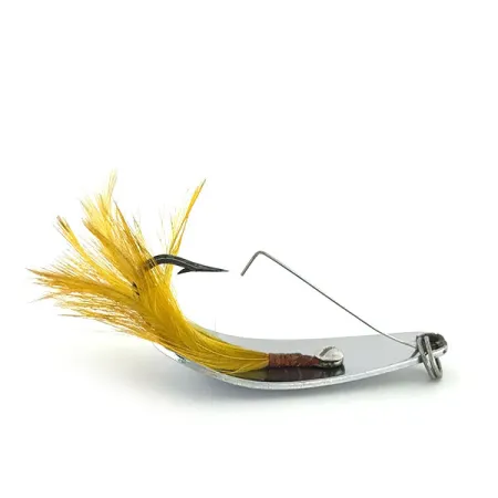 Rex Spoon Weezel bait Cucharilla, Níquel, 12,5g, Anti-algas, #9360