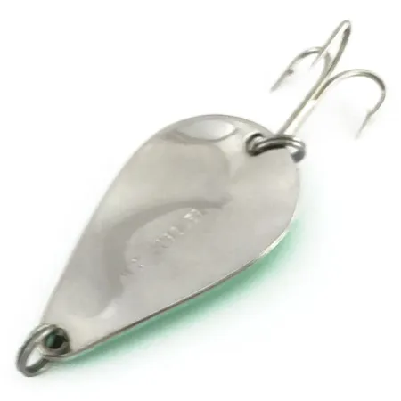 Acme K.O. Wobbler Glow Cucharilla, Blanco/Verde, 21g, Sonic Tail, #9370