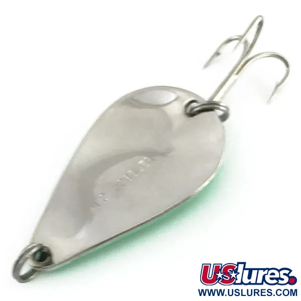 Acme K.O. Wobbler Glow Cucharilla, Blanco/Verde, 21g, Sonic Tail, #9370