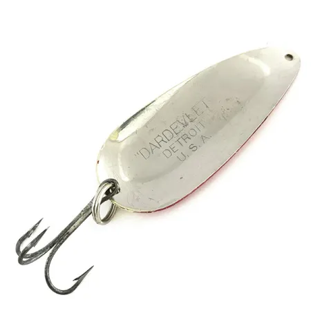 Eppinger Dardevle Dardevlet Cucharilla, Níquel/Rojo, 21g, Retro, #9376