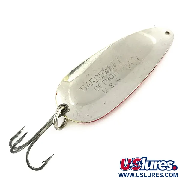 Eppinger Dardevle Dardevlet Cucharilla, Níquel/Rojo, 21g, Retro, #9376