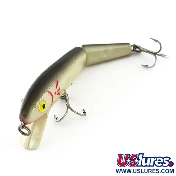 Cotton Cordell Red Fin Jointed Señuelo, White Pearl, 10.5g, #9382