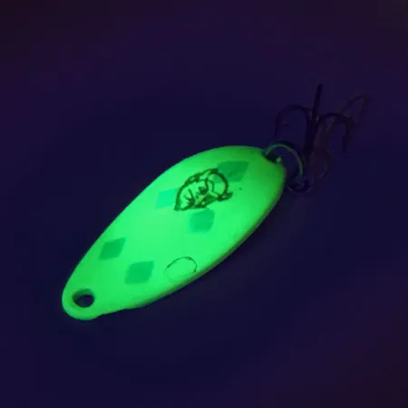 Eppinger Dardevle Devle Dog 5200 Cucharilla, Nickel/Chartreuse, 7g, #9384