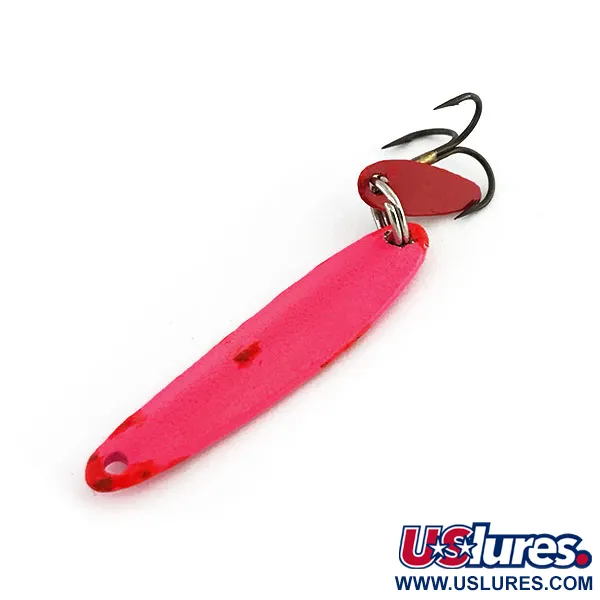 Bay de Noc Swedish Pimple Jig Vertical, Rosa, 5g, Reactivo UV, #9385