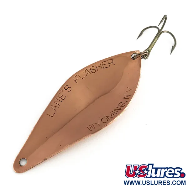 Lanes Tackle & Bait Lane's Flasher Cucharilla, Cobre, 14g, Acabado cobre, #9418