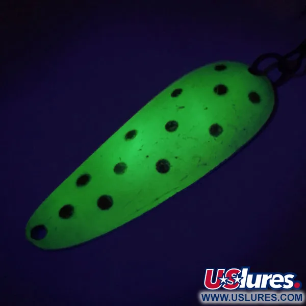 Nebco Aqua Spoon UV Cucharilla, Amarillo/Rojo/Níquel, 14g, UV, #9421