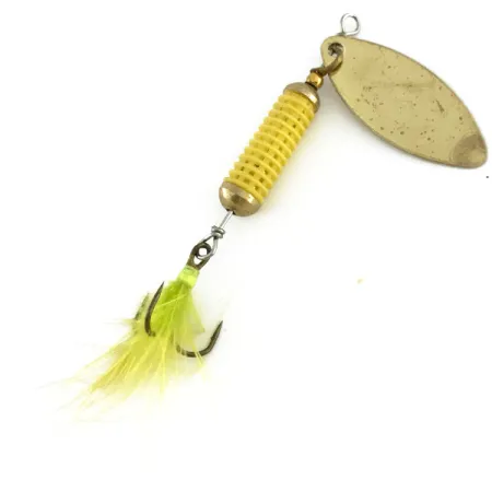 Berkley Scent Vent Cucharilla, Oro, 4.5g, Anzuelo con plumas, #9437