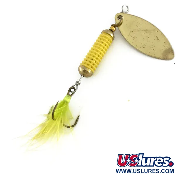 Berkley Scent Vent Cucharilla, Oro, 4.5g, Anzuelo con plumas, #9437
